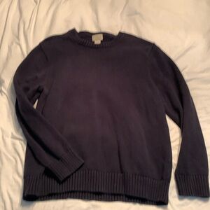 LL Bean black sweater
